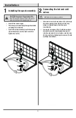 Preview for 4 page of Glacier bay 67574W-6001 Installation And Care Manual