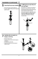 Preview for 6 page of Glacier bay 67574W-6001 Installation And Care Manual