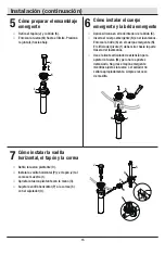 Preview for 15 page of Glacier bay 67574W-6001 Installation And Care Manual