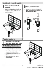 Preview for 16 page of Glacier bay 67574W-6001 Installation And Care Manual