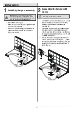 Предварительный просмотр 4 страницы Glacier bay 67576W-6001 Installation And Care Manual