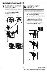 Предварительный просмотр 7 страницы Glacier bay 67576W-6001 Installation And Care Manual