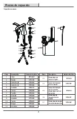 Предварительный просмотр 21 страницы Glacier bay 67576W-6001 Installation And Care Manual