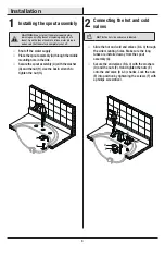 Preview for 4 page of Glacier bay 67624W-6001 Installation And Care Manual