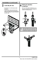 Preview for 5 page of Glacier bay 67624W-6001 Installation And Care Manual