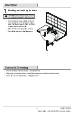 Preview for 9 page of Glacier bay 67624W-6001 Installation And Care Manual