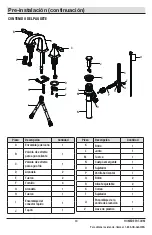 Preview for 14 page of Glacier bay 67624W-6001 Installation And Care Manual