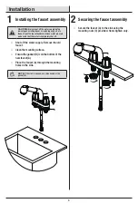 Preview for 4 page of Glacier bay 67655-0001 Installation And Care Manual