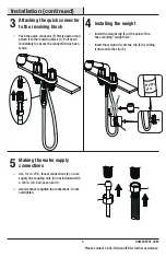 Preview for 5 page of Glacier bay 67655-0001 Installation And Care Manual