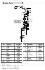 Preview for 8 page of Glacier bay 67655-0001 Installation And Care Manual