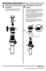 Предварительный просмотр 17 страницы Glacier bay 67731W-6001 Installation And Care Manual