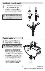 Предварительный просмотр 21 страницы Glacier bay 67731W-6001 Installation And Care Manual