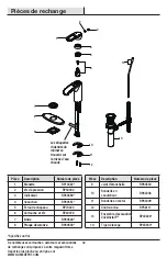 Предварительный просмотр 32 страницы Glacier bay 67733W-6001 Manual