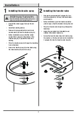 Предварительный просмотр 4 страницы Glacier bay 67734-6001 Installation And Care Manual