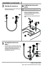 Предварительный просмотр 5 страницы Glacier bay 67734-6001 Installation And Care Manual