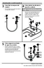 Предварительный просмотр 18 страницы Glacier bay 67734-6001 Installation And Care Manual