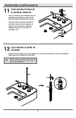 Предварительный просмотр 21 страницы Glacier bay 67734-6001 Installation And Care Manual