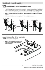 Предварительный просмотр 22 страницы Glacier bay 67734-6001 Installation And Care Manual