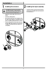 Предварительный просмотр 4 страницы Glacier bay 67736-0001 Installation And Care Manual