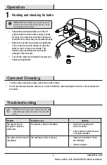 Предварительный просмотр 5 страницы Glacier bay 67736-0001 Installation And Care Manual