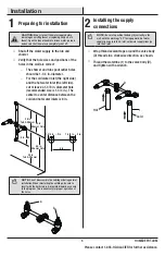 Предварительный просмотр 5 страницы Glacier bay 692422 Installation And Care Manual