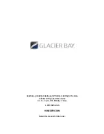 Preview for 24 page of Glacier bay 756-142 Use And Care Manual