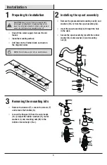 Preview for 4 page of Glacier bay 767436 Installation And Care Manual