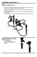 Preview for 8 page of Glacier bay 767436 Installation And Care Manual