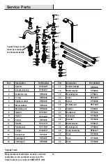 Preview for 10 page of Glacier bay 767436 Installation And Care Manual