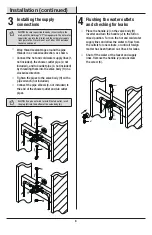 Preview for 6 page of Glacier bay 873-0127H2 Use And Care Manual