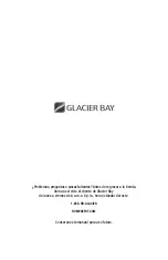 Предварительный просмотр 28 страницы Glacier bay 873-6104 Use And Care Manual