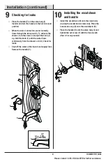 Preview for 9 page of Glacier bay 873W-3201 Use And Care Manual