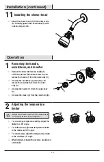 Preview for 10 page of Glacier bay 874-0101 Use And Care Manual