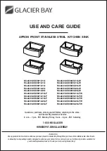 Preview for 1 page of Glacier bay ACS3021A1Q Use And Care Manual