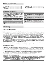 Preview for 2 page of Glacier bay ACS3021A1Q Use And Care Manual