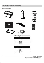 Preview for 8 page of Glacier bay ACS3021A1Q Use And Care Manual