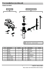 Preview for 3 page of Glacier bay ARAGON 1002226981 Installation And Care Manual