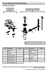 Preview for 14 page of Glacier bay ARAGON 1002226981 Installation And Care Manual