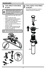 Preview for 15 page of Glacier bay ARAGON 1002226981 Installation And Care Manual