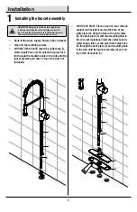 Preview for 4 page of Glacier bay FP4AF263BL Installation And Care Manual