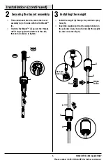 Preview for 5 page of Glacier bay FP4AF263BL Installation And Care Manual