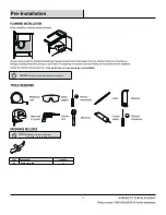 Preview for 3 page of Glacier bay FSUR2718B1 Use And Care Manual