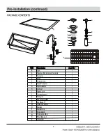 Preview for 9 page of Glacier bay FSUR2718B1 Use And Care Manual