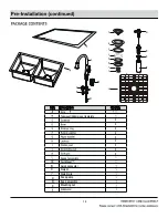 Preview for 10 page of Glacier bay FSUR2718B1 Use And Care Manual