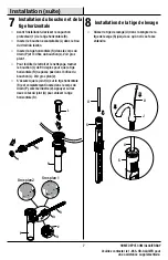 Preview for 19 page of Glacier bay FW6AC027BL Installation And Care Manual