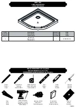 Предварительный просмотр 4 страницы Glacier bay GBSH123 Installation Manual