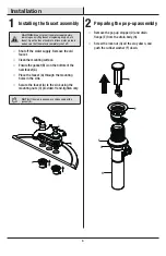 Preview for 4 page of Glacier bay HD67092W-6204 Installation And Care Manual