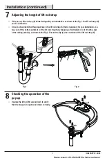 Preview for 7 page of Glacier bay HD67092W-6204 Installation And Care Manual