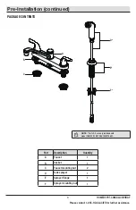 Предварительный просмотр 3 страницы Glacier bay HD67099-0B01 Installation And Care Manual