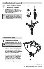 Preview for 21 page of Glacier bay HD67392W-6027D Installation And Care Manual